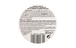 Delhaize | Roulades de coppa au fromage crémeux et aux figues 