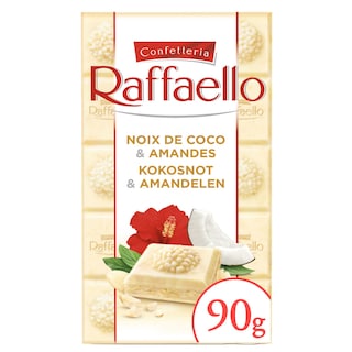 Raffaello | Tablet | Witte chocolade | Kokos | Amandel 