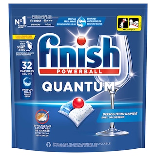 Finish | Capsules lave-vaiselle| Quantum | Regular 32 pc
