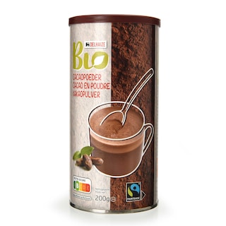 Delhaize | Bio | Cacao | Poudre | Bio | Fairtrade Belgium 