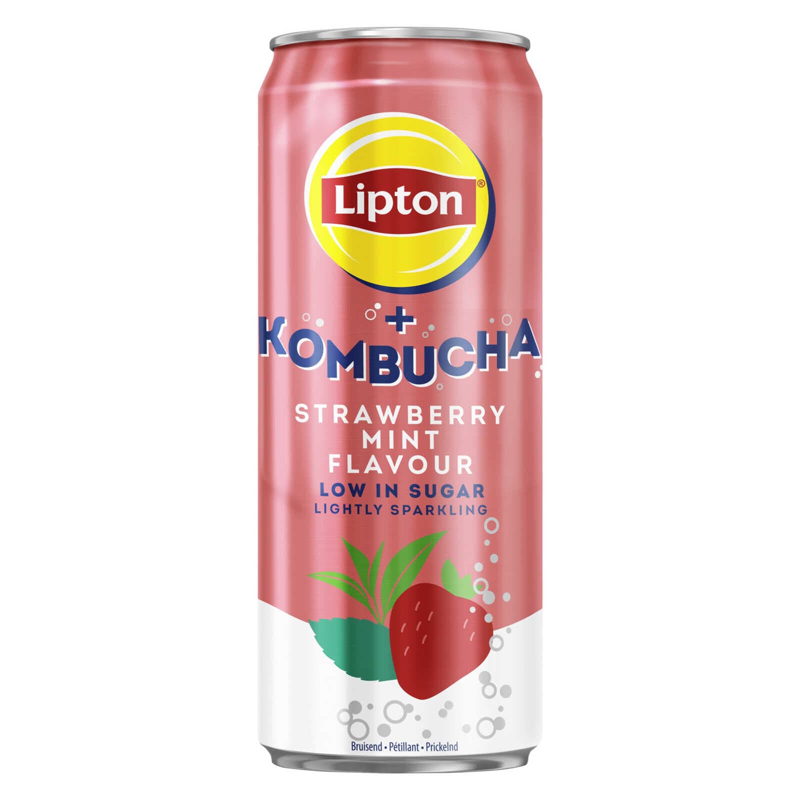 Lipton | Kombucha | Aardbei munt