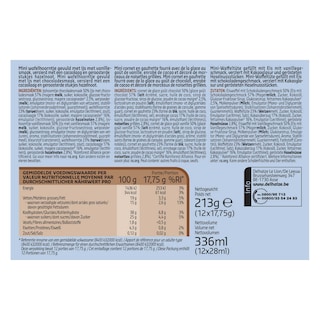 Delhaize | Mini cornets vanille et chocolat 