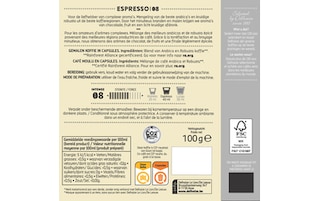 Delhaize | Koffie | Espresso 08 | 20 Caps 