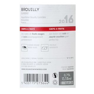 France - Frankrijk | Bourgogne - Cru du Beaujolais | Brouilly Rood 