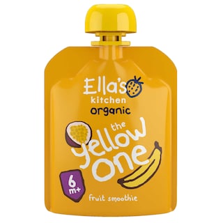 Ella's Kitchen | Knijpzakje | Yellow One | 6M | Bio 