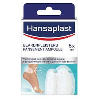 Hansaplast | Pleisters | Blaarpleisters | Mix pack 