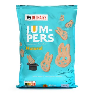Delhaize | Chips | Natuur 125 gr