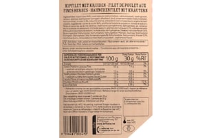 Delhaize | Filet de poulet fines herbes +/- 150 gr