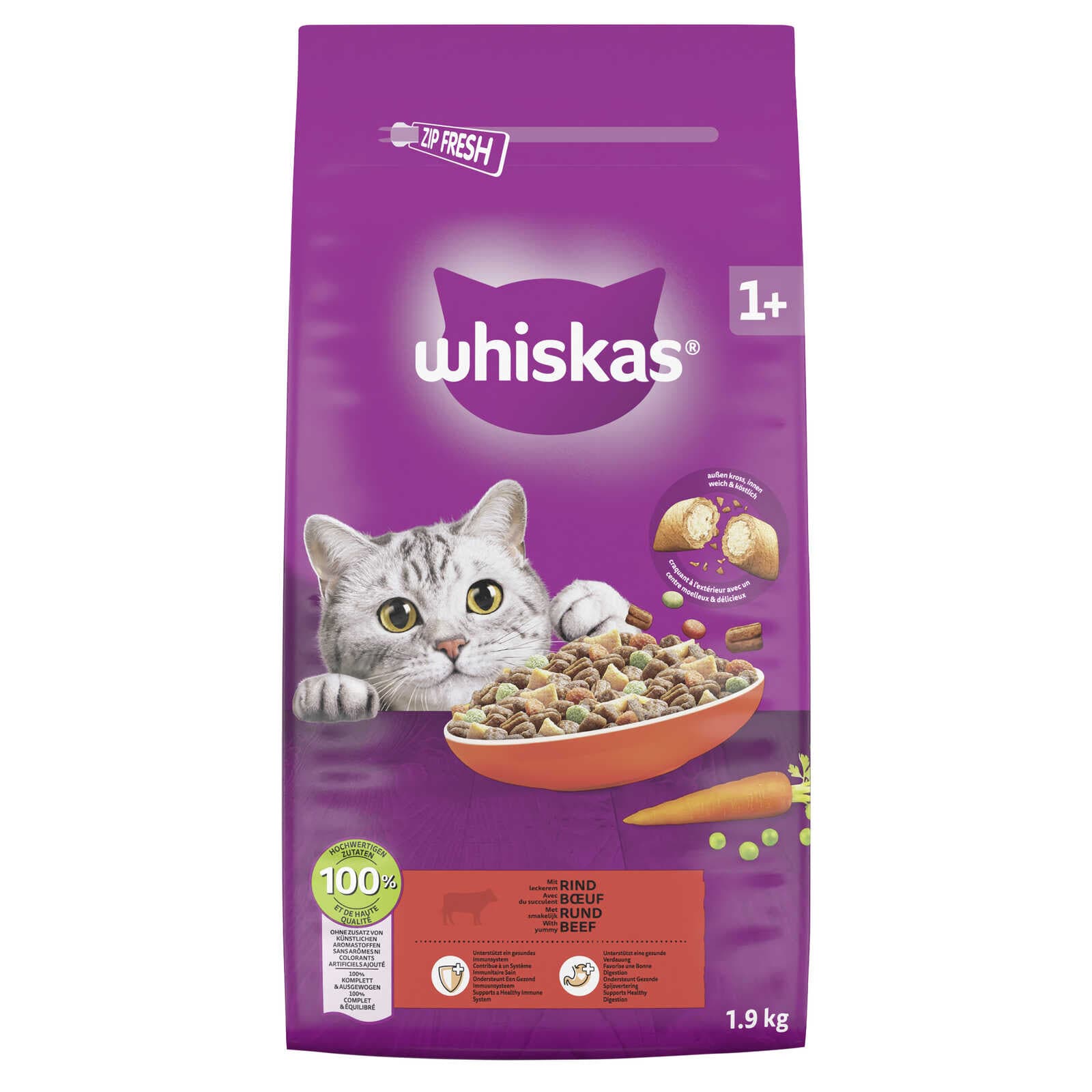 Whiskas Kattenvoeding | Brokjes | Rund