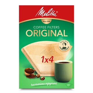Melitta | Koffiefilters | Bruin | 1X4 80 st