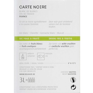 Carte Noire | Blanc de Blancs 3 l