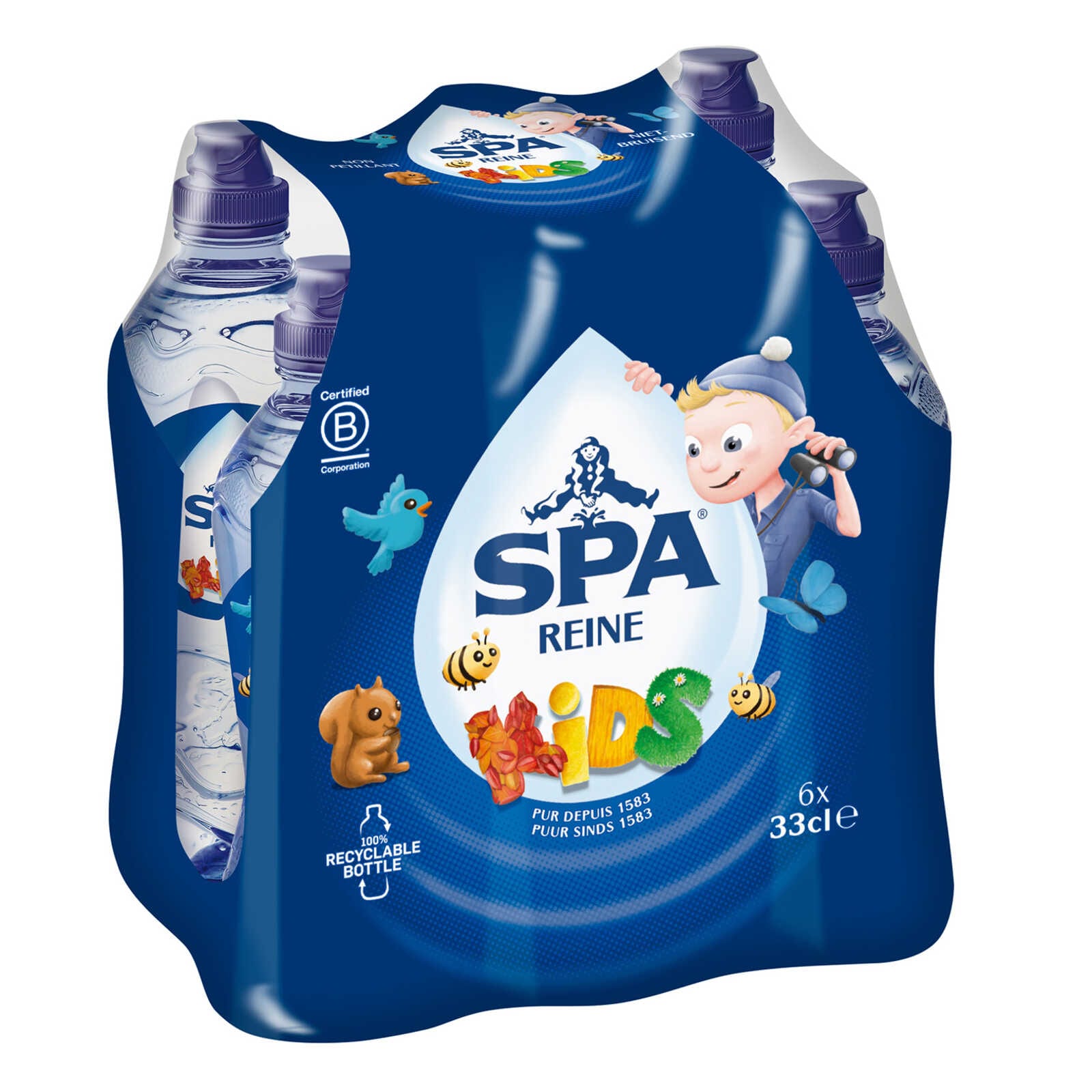 Spa Mineraalwater | Niet bruisend | Sportdop | PET