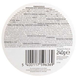 Delhaize | American pancakes 6PC 240 gr