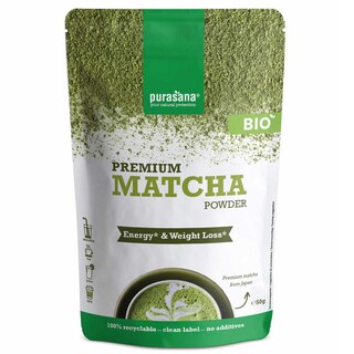 Purasana | Premium poudre de Matcha | Bio 50 gr
