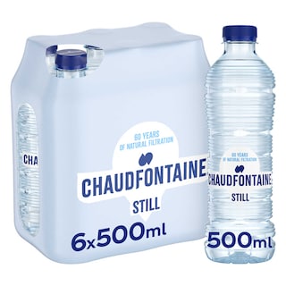 Chaudfontaine | Mineraalwater | Niet bruisend | PET 6 x 50 cl
