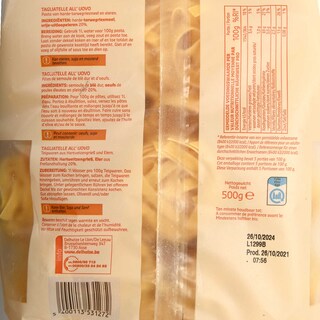Delhaize | Pasta | Tagliatelle | Eieren 500 gr