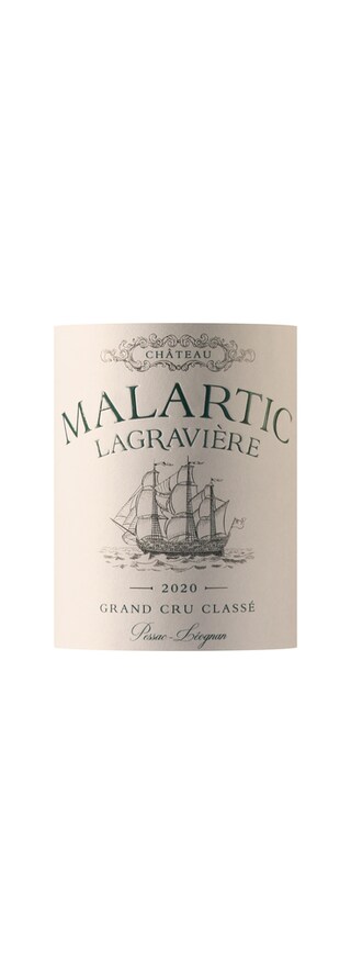 France - Frankrijk | Pessac Leognan | Malartic Lagravière | Houten Kist | 2020 Wit 