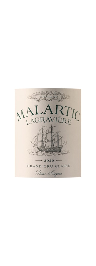 France - Frankrijk | Pessac Leognan | Malartic Lagravière | Houten Kist | 2020 Wit 