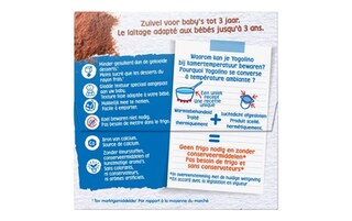 Nestlé | Yogolino | Melkdessert | Cacao | Baby | 6 maanden 4 x 100 gr