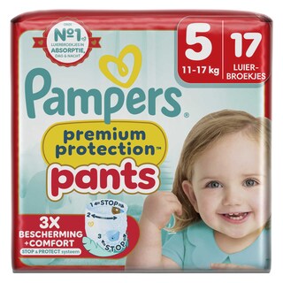 Pampers | Premium Protection Pants | Luierbroekjes | Maat 5 17 st