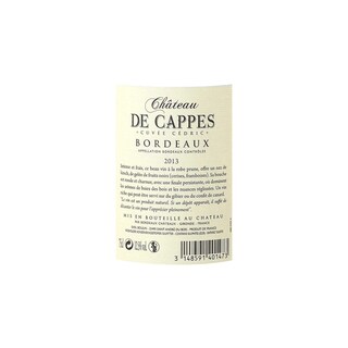 FR BORDEAUX MEDOC | Château des Cappes 2013 