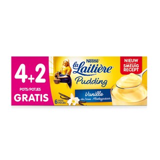 Nestlé | La Laitière | Vanille | Madagascar | Lait entièr   4+2 gratis 