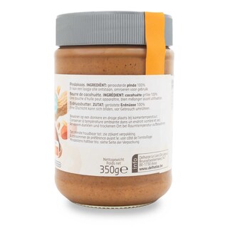 Delhaize | Beurre de cacahuètes | Crunchy | 100% 