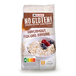 Delhaize | No gluten! | Flocons d'Avoine | Sans gluten 