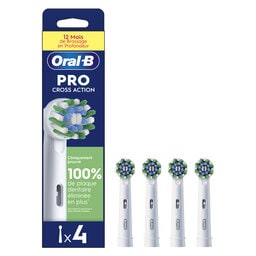 Oral-B | Cross Action | 4 recharges | Cross action XF 4 pc