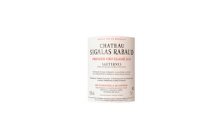 Chateau Sigalas Rabaud | Sauternes 1er Cru Classé | 2007 