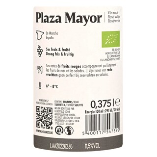 Plaza Mayor | Plaza Mayor Rosé | Bio 37,5 cl