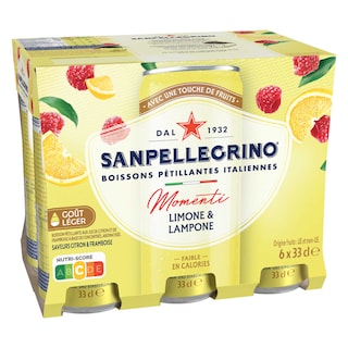 San Pellegrino | Momenti | Citron et framboise 