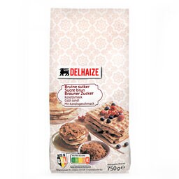 Delhaize | Suiker | Bruin | Cassonadesmaak 750 gr