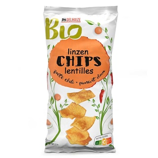 Delhaize | Bio | Chips | Lentilles | Sweet Chili | Bio 