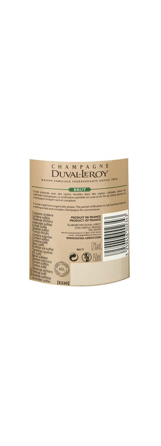 Duval-Leroy | Champagne | Bio | Brut 75 cl