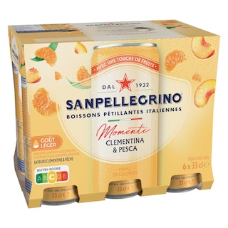 San Pellegrino | Momenti | Clementine en perzik 