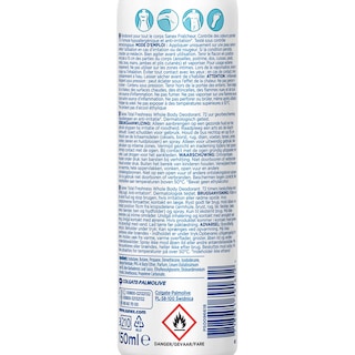 Sanex | Whole Body | Deodorant spray pour le corps | Fraicheur 