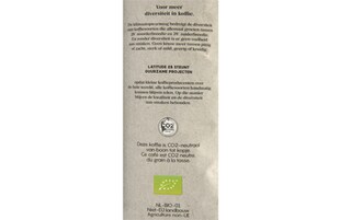 Latitude 28 | Café | Lungo| Grains | RFA | Bio 