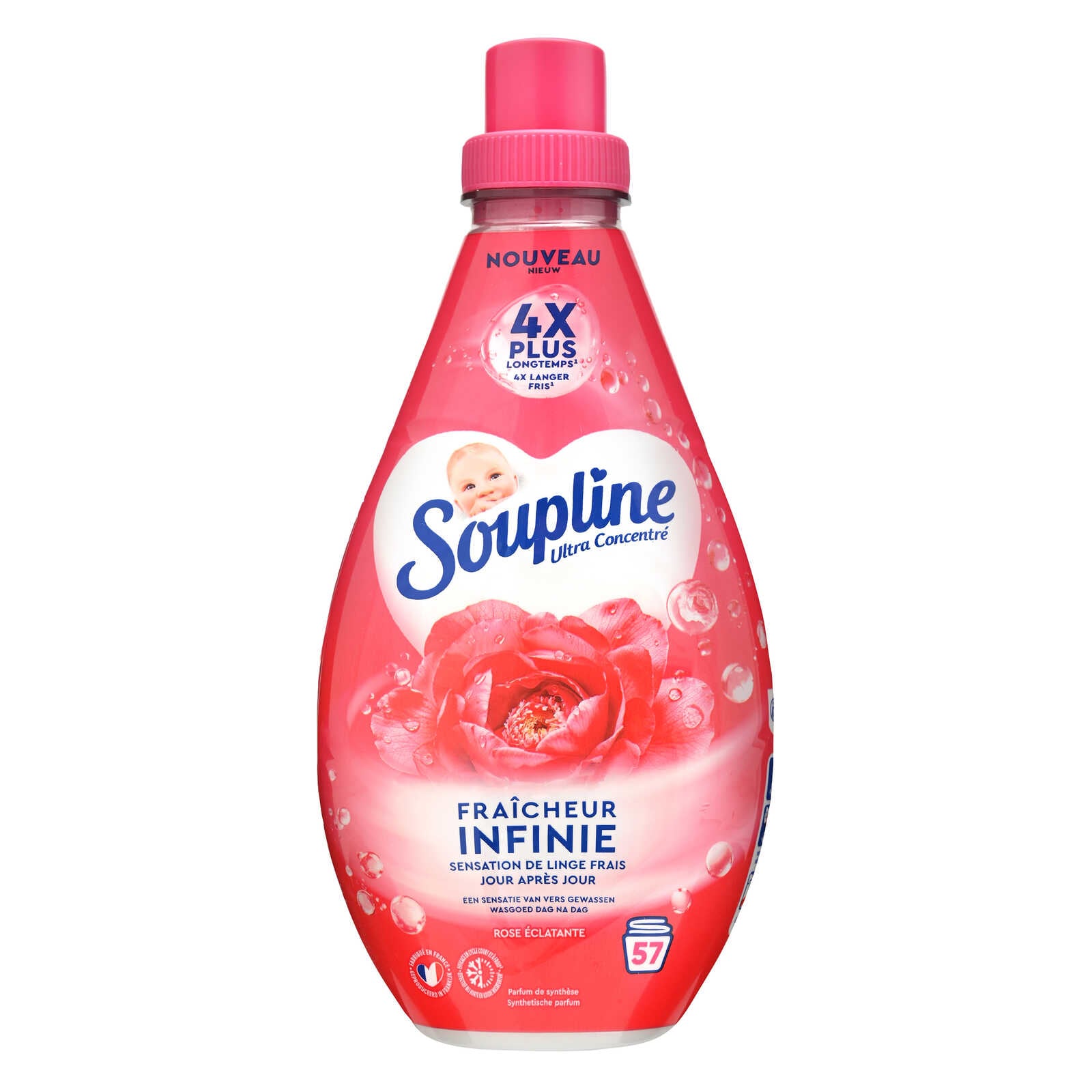 Soupline Wasverzachter | Roze