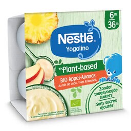 Plantaardig | dessert | Appel Ananas | 6 maanden | Bio