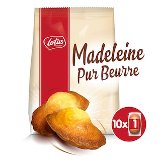 Lotus | Pâtisserie | Madeleine pur beurre 