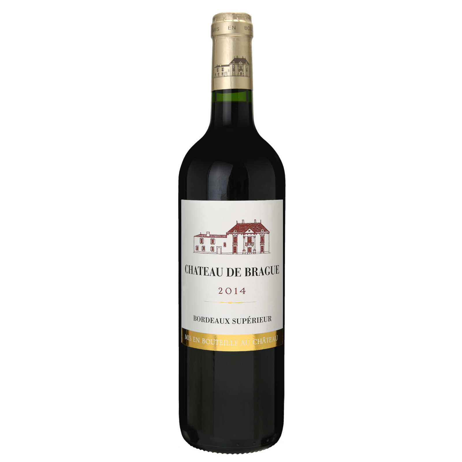 France - Frankrijk | Bordeaux - Bordeaux Supérieur | Château de Brague 2014 Rood 