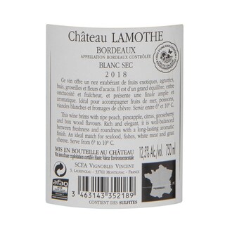 France - Frankrijk | Bordeaux - Bordeaux AOC | Château Lamothe 2018 