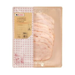 Delhaize | Filet de dinde avec peau +/- 150 gr