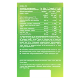 Purasana | Thé | Matcha | Poudre | Bio 