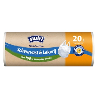 Swirl | Pedaalemmerzak | Scheurvast & Lekvrij Handvat | 20st | 20L 
