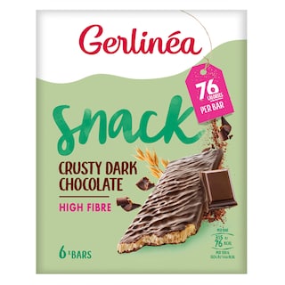 Gerlinéa | Crusty snack | Chocolat noir 102 gr