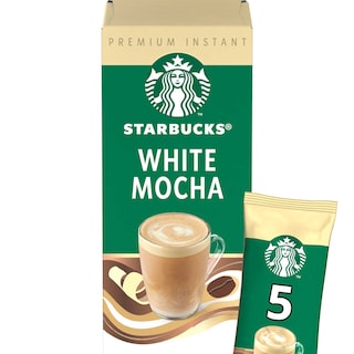 Starbucks | Oploskoffie White Mocha | 5 sticks 120 gr