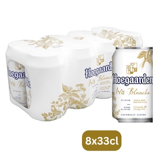 Hoegaarden | Bière blanche | 4,9% alc | Canette 
