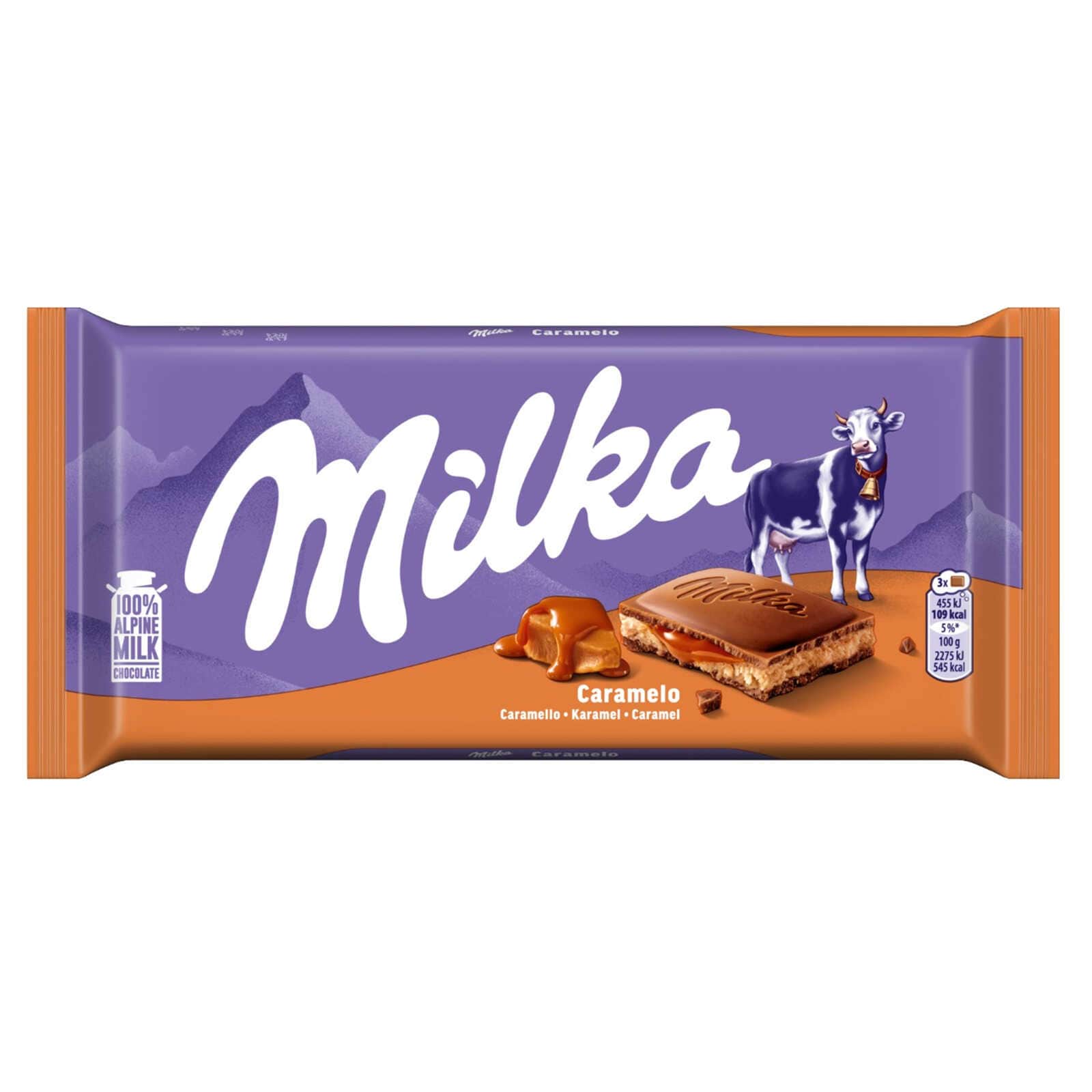 Milka Chocolade | Melkchocolade | Karamel